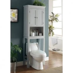Toilet Storage Shop -Toilet Storage Shop gray 4d concepts over the toilet storage 90721 c3 1000