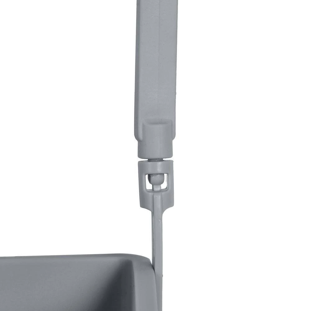 Bath Bliss 2-Way Convertible Shower Caddy in Grey 8 Bath Bliss 2-Way Convertible Shower Caddy in Grey - Image 6