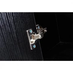 FORCLOVER 9.05 in. W x 62 in. H x 23.62 in. D Gray MDF Over-the-Toilet Storage with Top Cabinet -Toilet Storage Shop gray forclover over the toilet storage danfefc08 fa 1000