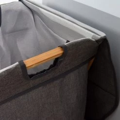 Unbranded Bathroom Bamboo Laundry Basket Shower Caddy/Basket, Functional Home Decor Storage Organization -Toilet Storage Shop gray shower caddies sxbhahamu 31 1000