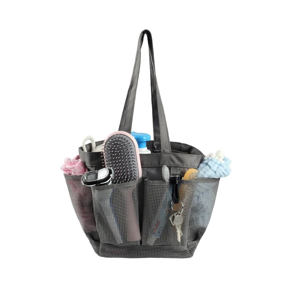 Utopia Alley Mesh Portable Shower Caddy, Quick Dry Shower Tote Bag, Bathroom Organizer Bag 3 Utopia Alley Mesh Portable Shower Caddy, Quick Dry Shower Tote Bag, Bathroom Organizer Bag