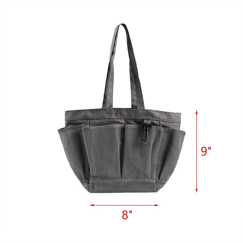 Utopia Alley Mesh Portable Shower Caddy, Quick Dry Shower Tote Bag, Bathroom Organizer Bag 4 Utopia Alley Mesh Portable Shower Caddy, Quick Dry Shower Tote Bag, Bathroom Organizer Bag - Image 2