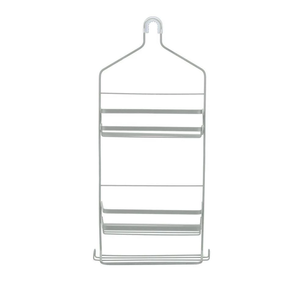 Bath Bliss Cottage Collection Deluxe Shower Caddy in Grey 6 Bath Bliss Cottage Collection Deluxe Shower Caddy in Grey - Image 4