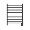 Amba Radiant 10-Bar Hardwired Towel Warmer in Matte Black -Toilet Storage Shop matte black amba towel warmers rwh smb 64 1000