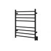 Ancona Prestige Dual 8-Bar Hardwired and Plug-in Towel Warmer in Matte Black 2 Ancona Prestige Dual 8-Bar Hardwired and Plug-in Towel Warmer in Matte Black -Toilet Storage Shop matte black ancona towel warmers an 5383 64 1000