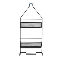 Bath Bliss Mesh Collection Deluxe Shower Caddy in Matte Black 10 Bath Bliss Mesh Collection Deluxe Shower Caddy in Matte Black -Toilet Storage Shop matte black bath bliss shower caddies 10131 matteblack 1f 1000