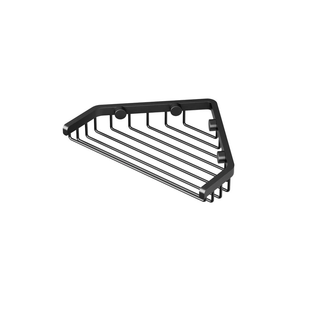 Gatco 7 in. Shower Basket in Matte Black 3 Gatco 7 in. Shower Basket in Matte Black