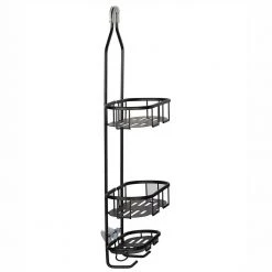 Utopia Alley 3-Shelf Aluminum Rustproof Shower Caddy 15 Utopia Alley 3-Shelf Aluminum Rustproof Shower Caddy -Toilet Storage Shop matte black utopia alley shower caddies shc14 4f 1000