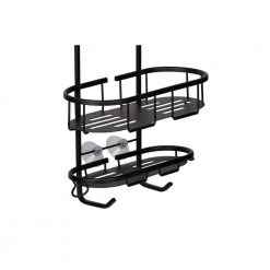 Utopia Alley 3-Shelf Aluminum Rustproof Shower Caddy 18 Utopia Alley 3-Shelf Aluminum Rustproof Shower Caddy -Toilet Storage Shop matte black utopia alley shower caddies shc14 fa 1000
