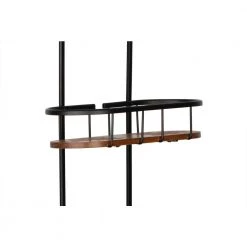 Utopia Alley Tia Rustproof Over the Shower Caddy, 3 Teak Shelves 17 Utopia Alley Tia Rustproof Over the Shower Caddy, 3 Teak Shelves -Toilet Storage Shop matte black utopia alley shower caddies shc16 44 1000