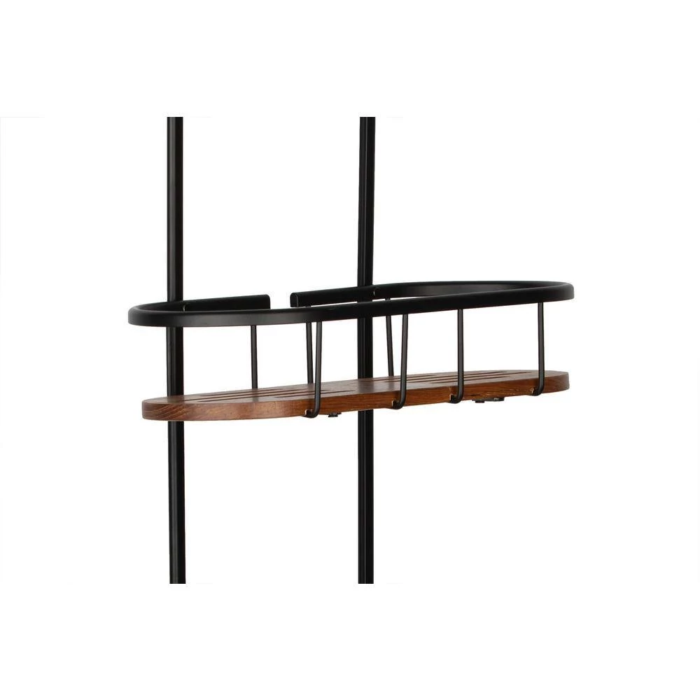 Utopia Alley Tia Rustproof Over the Shower Caddy, 3 Teak Shelves 9 Utopia Alley Tia Rustproof Over the Shower Caddy, 3 Teak Shelves - Image 7