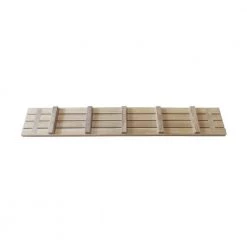 ARB Teak and Specialties Fiji 44 in. x 6.75 in. Bathtub Caddy in Natural Teak -Toilet Storage Shop natural arb teak and specialties shower caddies acc591 4f 1000