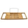 Redmon Expandable Bamboo Bath Caddy Tray 2 Redmon Expandable Bamboo Bath Caddy Tray -Toilet Storage Shop natural bamboo redmon shower caddies 5454 64 1000