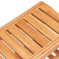 WELLFOR 19 in. W x 10.5 in. D Bamboo Tub and Shower Seat in Natural with Storage Shelf -Toilet Storage Shop natural shower seats ba hpy 7268 1f 1000