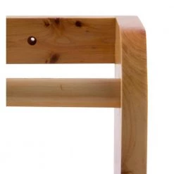 ALFI BRAND Wall Mount Bathroom Shelf with Sleek Modern Design in Natural Wood -Toilet Storage Shop natural wood alfi brand shower caddies ab5508 fa 1000