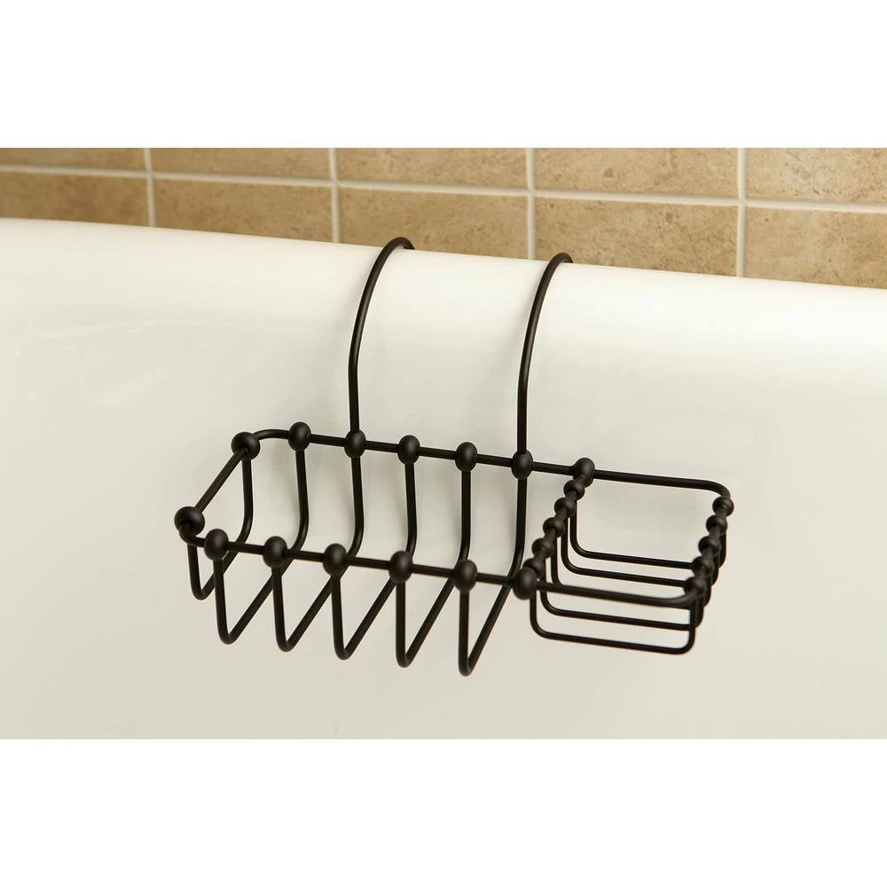 Kingston Brass Soap and Sponge Claw Foot Bathtub Caddy in Oil Rubbed Bronze 4 Kingston Brass Soap and Sponge Claw Foot Bathtub Caddy in Oil Rubbed Bronze - Image 2