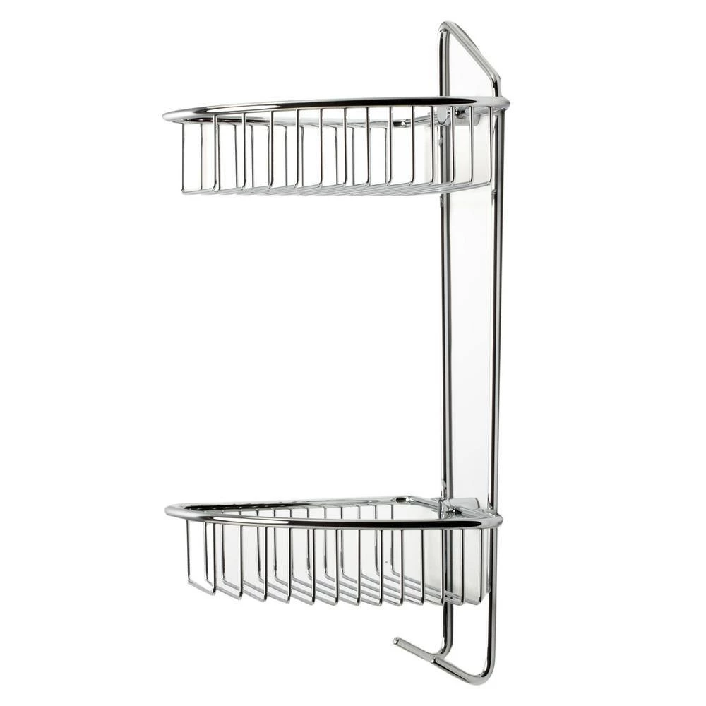 ALFI BRAND Corner Bathroom Shelf with Sleek Modern Design in Brass 6 ALFI BRAND Corner Bathroom Shelf with Sleek Modern Design in Brass - Image 4