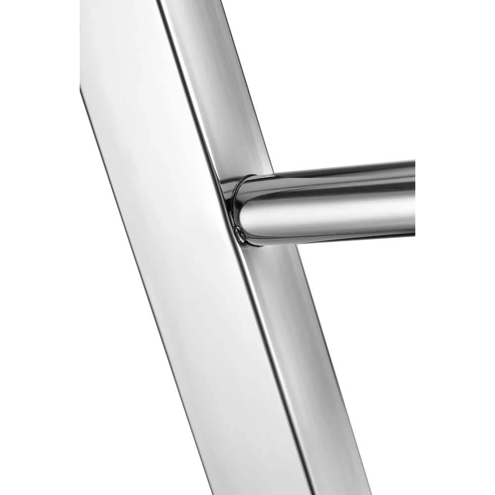 ANZZI Riposte Series 6-Bar Stainless Steel Floor Mounted Electric Towel Warmer Rack in Polished Chrome 6 ANZZI Riposte Series 6-Bar Stainless Steel Floor Mounted Electric Towel Warmer Rack in Polished Chrome - Image 4