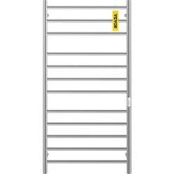 VEVOR Heated Towel Rack 12-Bar Towel Warmer Rack Wall Mounted Electric Towel Warmer Electric Towel Drying Rack with Timer