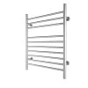 WarmlyYours Infinity 10-Bars Plug-In & Hardwire 120 V 32 in . Towel Warmer in Polished Stainless Steel -Toilet Storage Shop polished warmlyyours towel warmers tw f10ps hp 64 1000