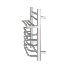 WarmlyYours 7-Bar Maui Towel Warmer, Hardwired, Polished Stainless Steel -Toilet Storage Shop polished warmlyyours towel warmers tws1 mau07ph 40 1000