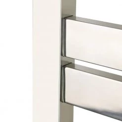 WarmlyYours Classic Maple 8-Bar Electric Towel Warmer in Polished Stainless Steel -Toilet Storage Shop polished warmlyyours towel warmers tws6 mpl08ph 4f 1000