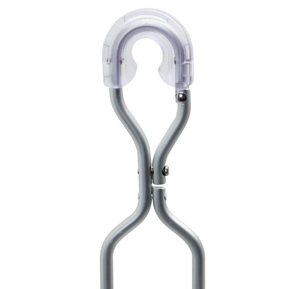 Zenna Home NeverRust Aluminum 4-Way Adjustable Shower Caddy in Satin Chrome 5 Zenna Home NeverRust Aluminum 4-Way Adjustable Shower Caddy in Satin Chrome - Image 3