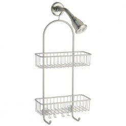 InterDesign Classico Shower Caddy XL in Satin