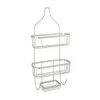 Bath Bliss Prince Style Shower Caddy in Satin 2 Bath Bliss Prince Style Shower Caddy in Satin -Toilet Storage Shop satin nickel bath bliss shower caddies dl 4734 sat 64 1000