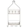 Laura Ashley Aristo Shower Caddy in Satin 2 Laura Ashley Aristo Shower Caddy in Satin -Toilet Storage Shop satin nickel laura ashley shower caddies la 92300 sat 64 1000
