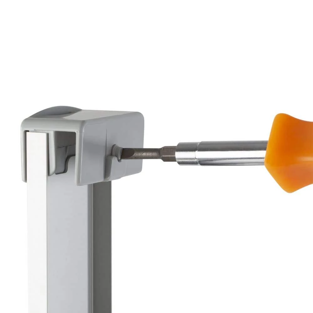 Bath Bliss Adjustable Rust Proof Aluminum 2 Tier Glass Door Shower Caddy 8 Bath Bliss Adjustable Rust Proof Aluminum 2 Tier Glass Door Shower Caddy - Image 6