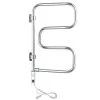 WarmlyYours Elements 4-Bar Plug-In Towel Warmer in Silver Polished Stainless Steel -Toilet Storage Shop silver polished stainless steel warmlyyours towel warmers tw e4pcp 64 1000