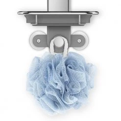 Simplehuman 3-Tier Adjustable Shower Caddy in Aluminum and Stainless Steel -Toilet Storage Shop stainless steel simplehuman shower caddies bt1098 76 1000