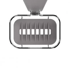 Simplehuman Over Door Adjustable Shower Caddy in Aluminum and Stainless Steel -Toilet Storage Shop stainless steel simplehuman shower caddies bt1101 44 1000