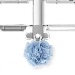 Simplehuman 3-Tier Adjustable Shower Caddy XL in Stainless Steel and Anodized Aluminum -Toilet Storage Shop stainless steel simplehuman shower caddies bt1102 4f 1000