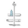 Simplehuman 3-Tier Adjustable Shower Caddy XL in Stainless Steel and Anodized Aluminum -Toilet Storage Shop stainless steel simplehuman shower caddies bt1102 64 1000