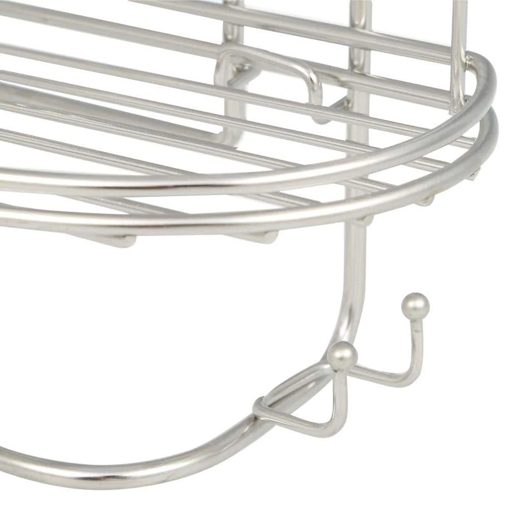 Zenna Home Premium Expandable Shower Caddy for Hand Held Shower or Tall Bottles in Stainless Steel 7 Zenna Home Premium Expandable Shower Caddy for Hand Held Shower or Tall Bottles in Stainless Steel - Image 5