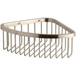 KOHLER Medium Shower Basket in Vibrant Brushed Bronze