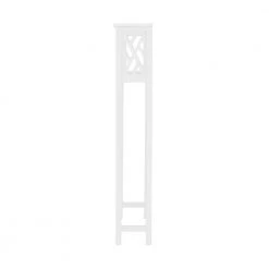 Alaterre Furniture Coventry 27 in. W x 48 in. H Bathroom Over Toilet Space Saver Shelf in White 10 Alaterre Furniture Coventry 27 in. W x 48 in. H Bathroom Over Toilet Space Saver Shelf in White -Toilet Storage Shop white alaterre furniture over the toilet storage anct73wh 1f 1000