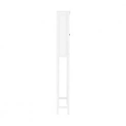 Alaterre Furniture Dover 27 in. W Over Toilet Hutch Space Saver with 2-Doors, 27 in. W Bathroom Shelf with 2-Towel Rods in White -Toilet Storage Shop white alaterre furniture over the toilet storage ando714wh 44 1000
