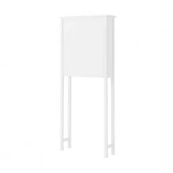 Alaterre Furniture Dover 27 in. W Over Toilet Hutch Space Saver with 2-Doors, 27 in. W Bathroom Shelf with 2-Towel Rods in White -Toilet Storage Shop white alaterre furniture over the toilet storage ando714wh fa 1000