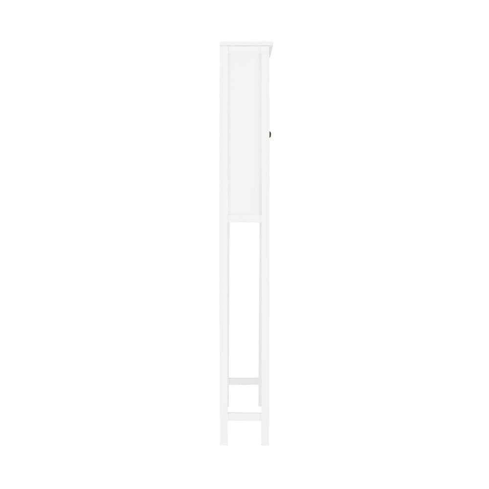 Alaterre Furniture Dover 27 in. W Over Toilet Hutch Space Saver with 2-Doors in White 5 Alaterre Furniture Dover 27 in. W Over Toilet Hutch Space Saver with 2-Doors in White - Image 3
