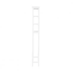 Alaterre Furniture Dover 27 in. W Over Toilet Space Saver with Open Shelving, 27 in. W Bathroom Shelf with 2-Towel Rods in White -Toilet Storage Shop white alaterre furniture over the toilet storage ando724wh 44 1000