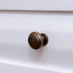 Alaterre Furniture Dorset 27 in. W x 66 in. H x 9 in. D White Over-the-Toilet Storage with Glass Doors -Toilet Storage Shop white alaterre furniture over the toilet storage anva7273wh fa 1000