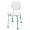AquaSense Adjustable Bath and Shower Chair with Non-Slip Comfort Seat and Backrest, White 2 AquaSense Adjustable Bath and Shower Chair with Non-Slip Comfort Seat and Backrest, White -Toilet Storage Shop white aquasense shower seats 770 537 64 1000