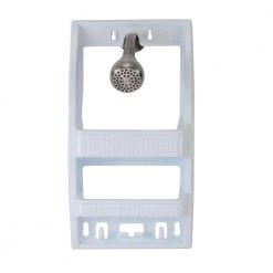Bath Bliss Multi Hanging Option Shower Caddy in White -Toilet Storage Shop white bath bliss shower caddies 28523 white fa 1000