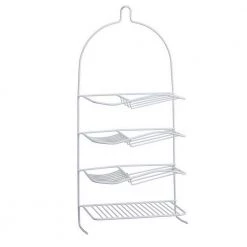 Bath Bliss Rubber Shower Organizer Caddy