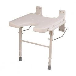 HealthSmart Foldaway Bath Seat -Toilet Storage Shop white healthsmart shower seats 522 3700 1900 44 1000