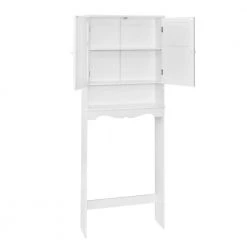 Honey-Can-Do 23.5 in. W x 63 in. H x 7.8 in. D White MDF Over-the-Toilet Storage 14 Honey-Can-Do 23.5 in. W x 63 in. H x 7.8 in. D White MDF Over-the-Toilet Storage -Toilet Storage Shop white honey can do over the toilet storage bth 09600 44 1000