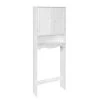 Honey-Can-Do 23.5 in. W x 63 in. H x 7.8 in. D White MDF Over-the-Toilet Storage 2 Honey-Can-Do 23.5 in. W x 63 in. H x 7.8 in. D White MDF Over-the-Toilet Storage -Toilet Storage Shop white honey can do over the toilet storage bth 09600 64 1000